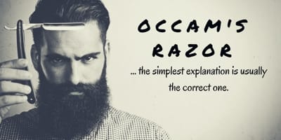 Occam's razor | George's Journal