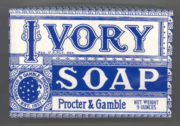 1800s Blue Ivory - Ivory (soap) - Wikipedia | Vintage packaging, Ivory ...
